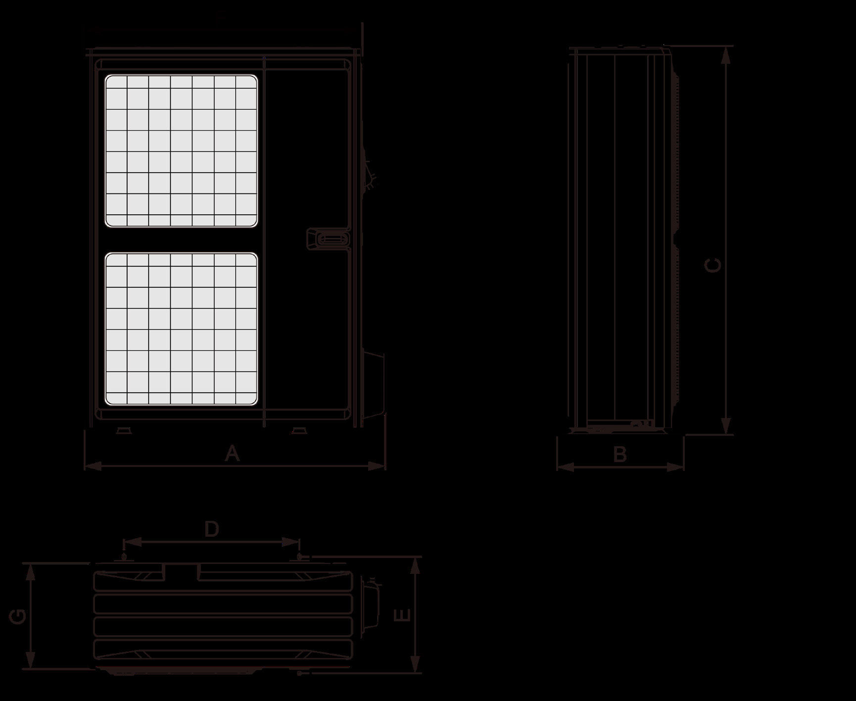 GREE FXE60HP230V1R32AO